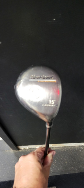Vist Large View of Product Image Which is Used Cleveland LAUNCHER 15 Mens Fairway Wood RH 3 Wood