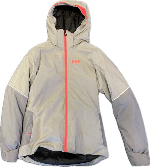 Vist Large View of Product Image Which is Used Helly Hansen Outerwear Heavy Jacket Y Grey Junior