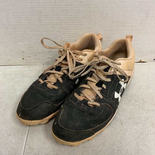 Vist Large View of Product Image Which is Used Under Armour BB/SB Cleats Black Senior 10
