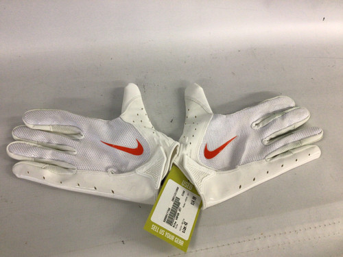 Vist Large View of Product Image Which is Used Nike VAPOR JET FB Gloves White 4X