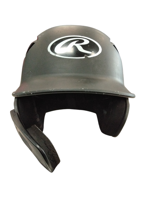 Vist Large View of Product Image Which is Used Rawlings R16J-R1 Batting Helmet w/Mask Black SM