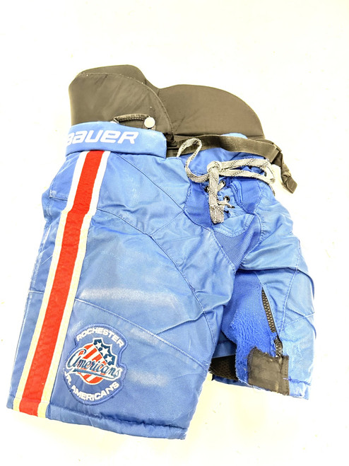 Vist Large View of Product Image Which is Used Bauer TEAM ROCHESTER AMERICANS Junior Pant Royal Blue SM