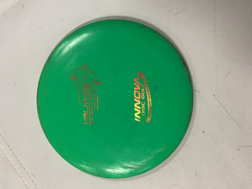 Vist Large View of Product Image Which is Used Innova STAR VALKYRIE Disc Golf Driver Green