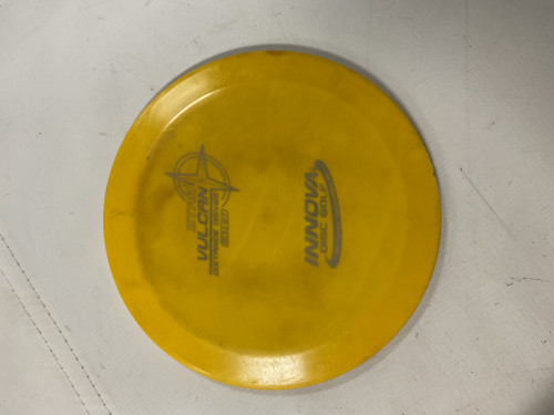 Vist Large View of Product Image Which is Used Innova STAR VULCAN Disc Golf Driver Yellow