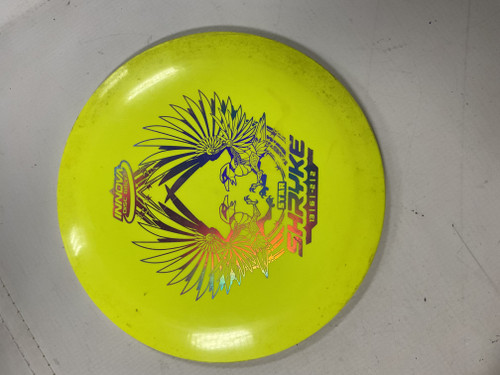 Vist Large View of Product Image Which is Used Innova STAR SHRYKE Disc Golf Driver Yellow