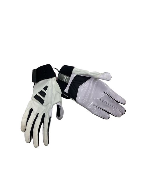 Vist Large View of Product Image Which is Used Adidas FB Gloves White SM