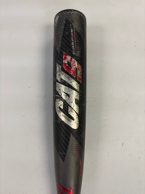 Vist Large View of Product Image Which is Used Marucci CAT 9 COMPOSITE BB/SB USSSA 2 5/8 Bat 30"