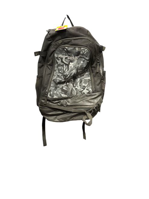 Vist Large View of Product Image Which is Used Nike TROUT BB/SB Player Backpack Black And Grey
