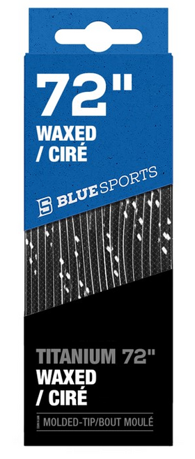 Vist Large View of Product Image Which is New Waxed Laces BLK 108"