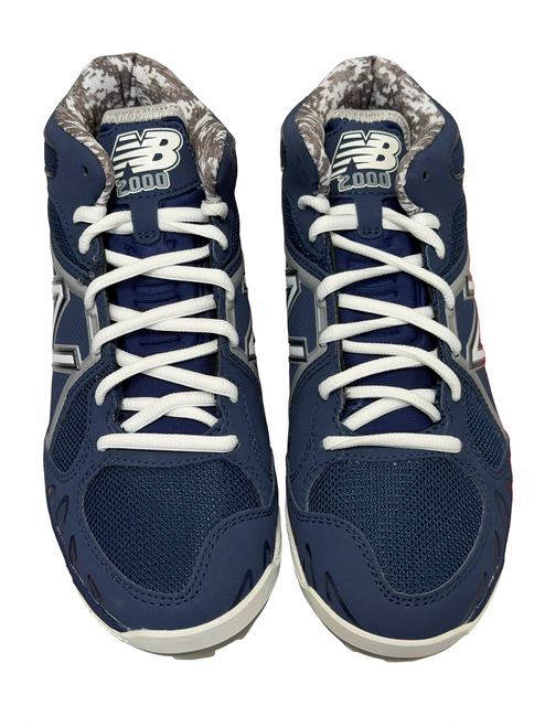 Vist Large View of Product Image Which is New New Balance MB2000MS Baseball Cleats Navy Blue Size 5