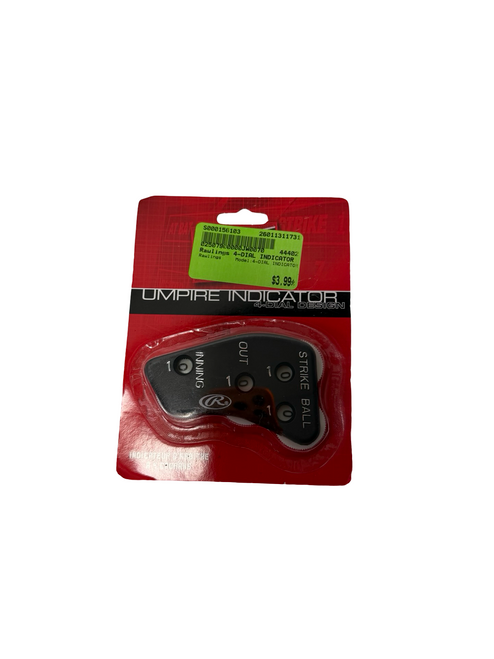 Vist Large View of Product Image Which is New Rawlings 4-FUNCTION Umpire INDICATOR