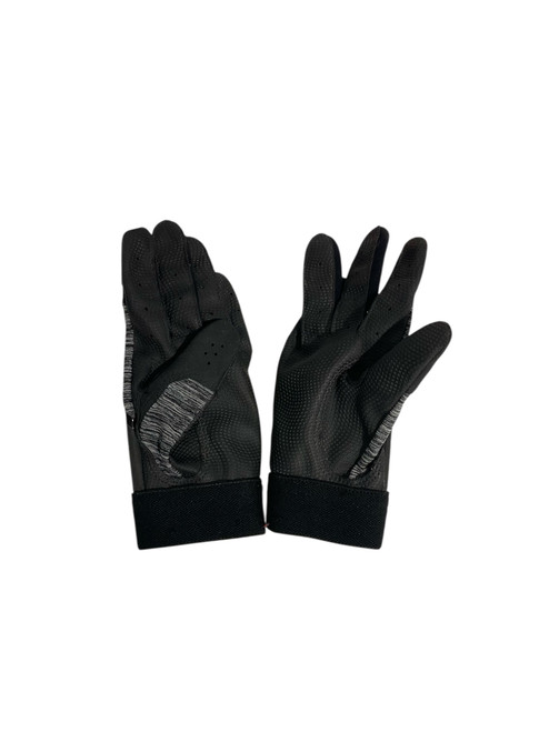 Vist Large View of Product Image Which is Used Rawlings BB/SB Batting Gloves Black XS