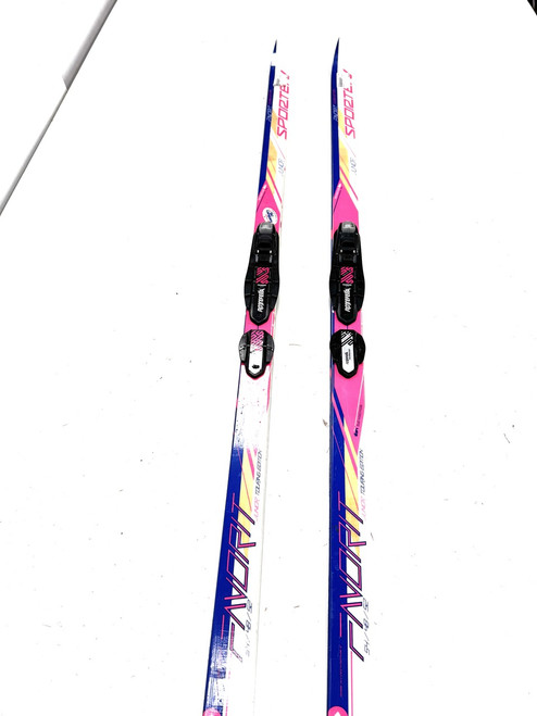 Vist Large View of Product Image Which is Used SPORTEN Boys XC Ski/Binding White