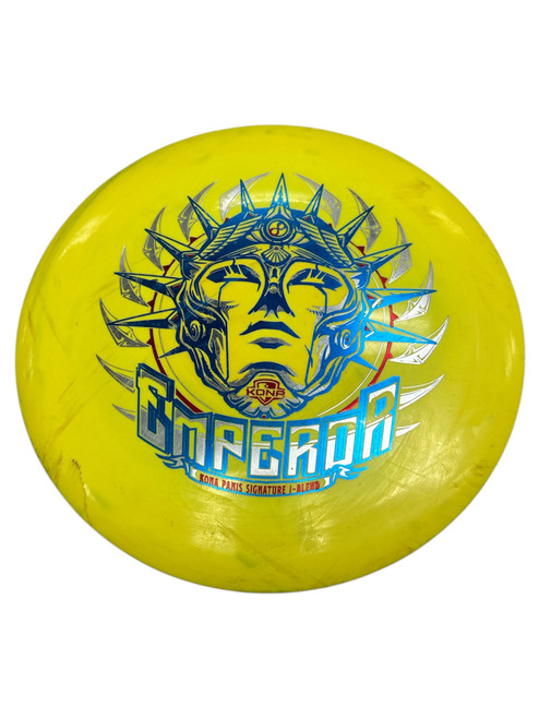 Vist Large View of Product Image Which is Used KONA Disc Golf Driver Yellow