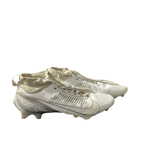 Vist Large View of Product Image Which is Used Nike Adult FB Cleats White Senior 14