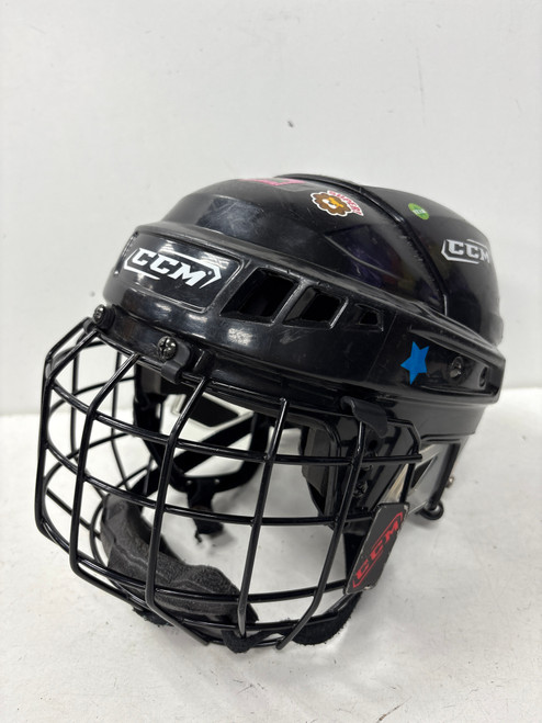 Vist Large View of Product Image Which is Used CCM VECTOR 05 Helmet Cage Combo Black XS