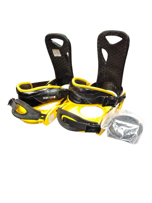 Vist Large View of Product Image Which is Used Burton PROGRESSION LOWSTACK Mens Binding Only Yellow LG