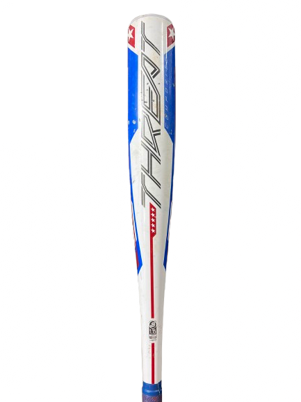 Vist Large View of Product Image Which is Used Rawlings RAWLINGS THREAT COMPOSITE BB/SB USSSA 2 3/4 Bat 28"