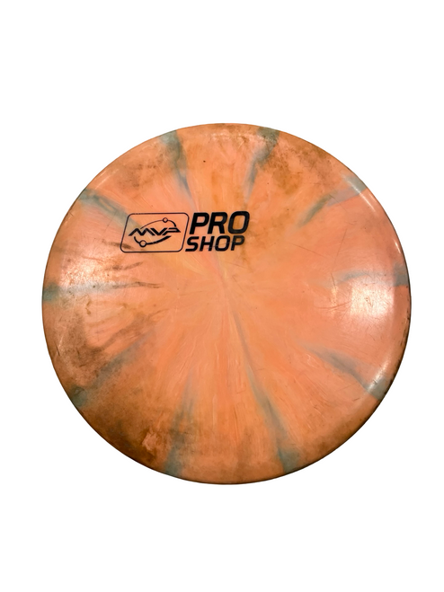 Vist Large View of Product Image Which is Used MVP ECHO Disc Golf Putter Orange