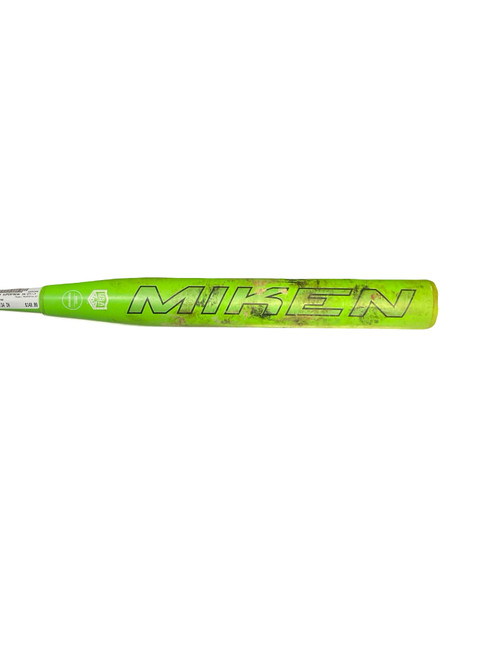 Vist Large View of Product Image Which is Used Miken MSA4SFHX-27 BB/SB Slowpitch Bat 34"