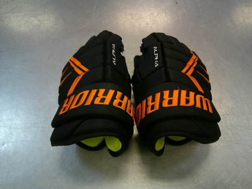 Vist Large View of Product Image Which is Used Warrior ALPHA Intermediate Gloves Black 12"