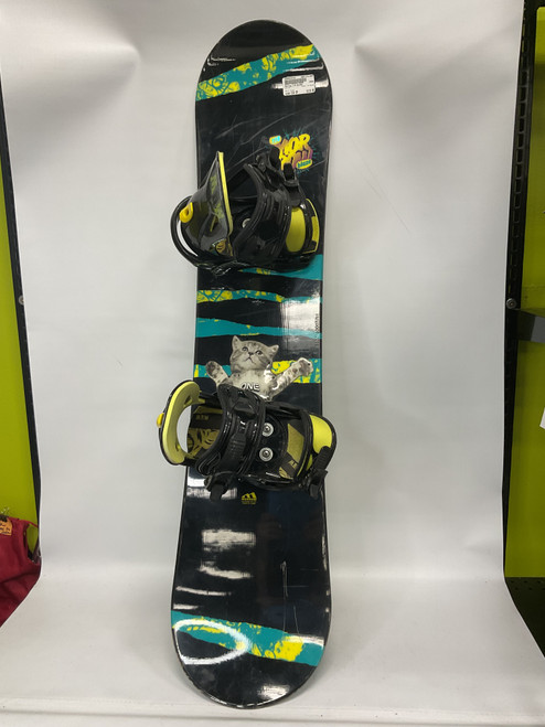 Vist Large View of Product Image Which is Used Morrow 118 BLAZE Girls Board/Binding Black 118 cm
