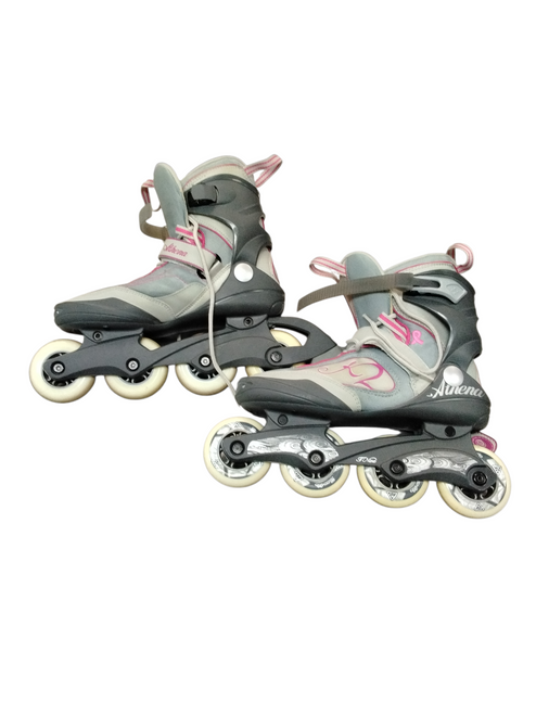 Vist Large View of Product Image Which is Used K2 ATHENA Senior Aggressive Skates Pink Senior 8