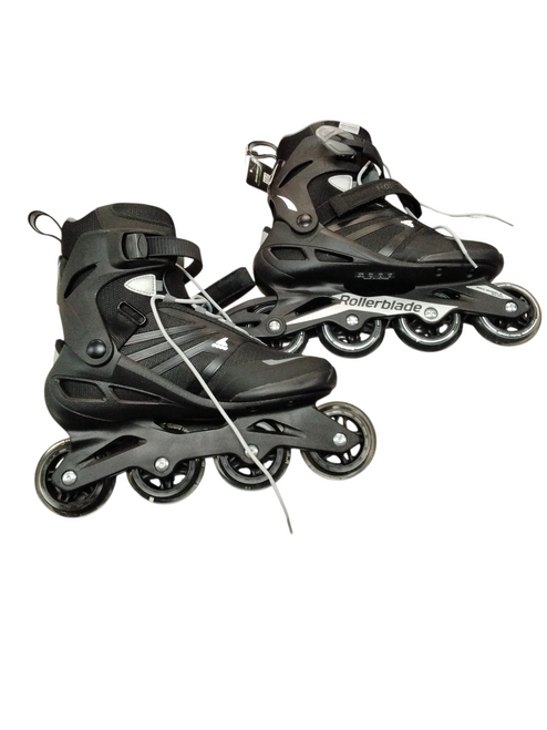 Vist Large View of Product Image Which is Used Rollerblade ZENTRABLADE Senior Aggressive Skates Black Senior 9