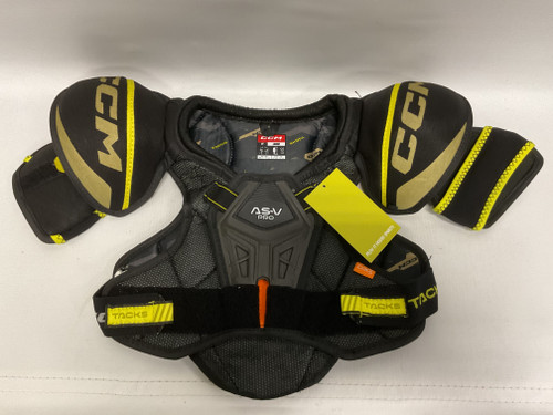 Vist Large View of Product Image Which is Used CCM AS-V Youth Shoulder Pads LG