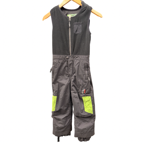Vist Large View of Product Image Which is Used Spyder Snow Bibs Y Black MD