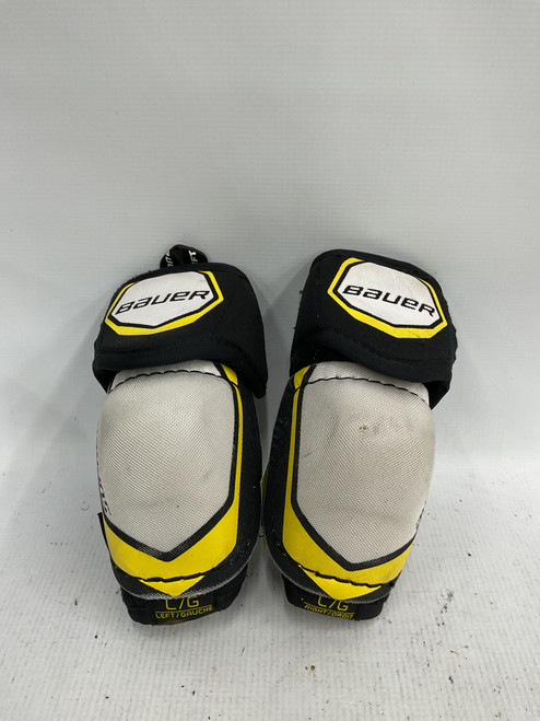 Vist Large View of Product Image Which is Used Bauer SUPREME 2S PRO Junior Elbow Pads LG