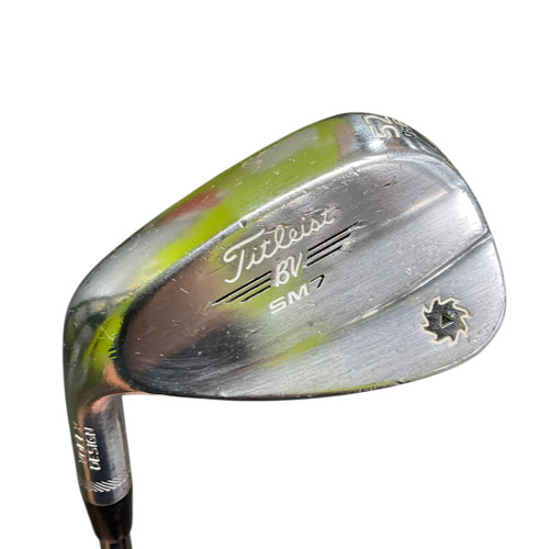 Vist Large View of Product Image Which is Used Titleist VOKEY SM7 Golf Wedge Mens LH 52 Degree