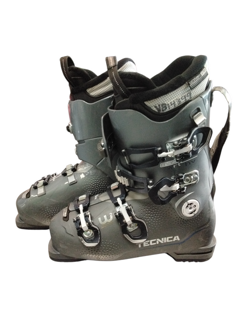 Vist Large View of Product Image Which is Used Tecnica W2 MACH SPORT Womens DH Ski Boot Grey 265 MP - M08.5 - W09.5