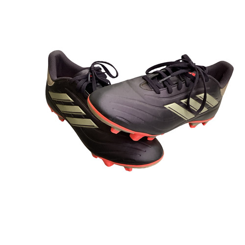 Vist Large View of Product Image Which is Used Adidas Soccer Cleats Purple Senior 9