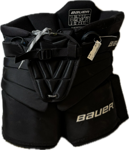 Vist Large View of Product Image Which is Used Bauer S190 Inter Goalie Pant Black SM