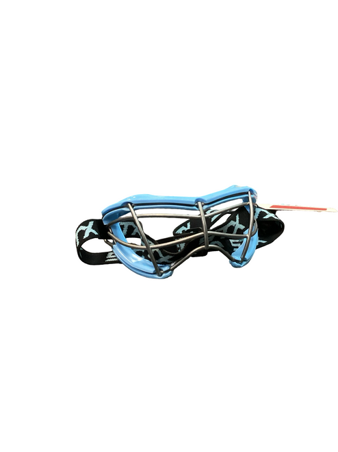 Vist Large View of Product Image Which is Used STX 2 SEE Lacrosse Facial Protect Carolina Blue Senior