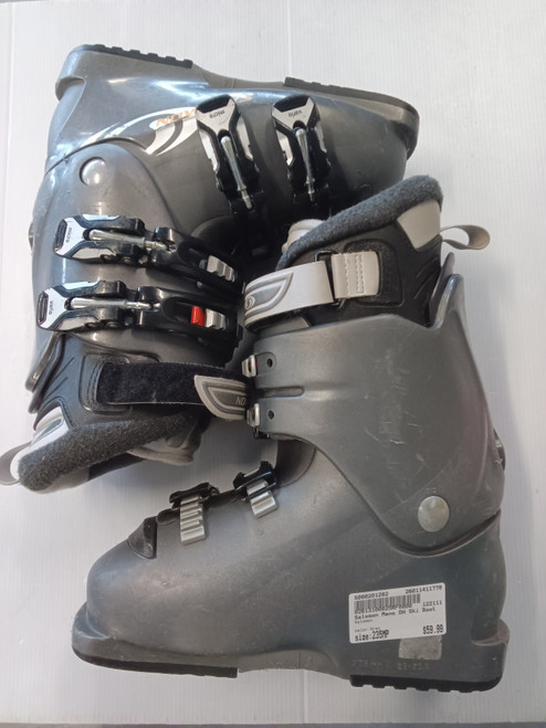 Vist Large View of Product Image Which is Used Salomon Mens DH Ski Boot Grey 235 MP - J05.5 - W06.5