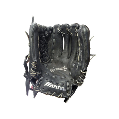 Vist Large View of Product Image Which is Used Mizuno FASTPITCH GLOVE BB/SB Glove RH Throw Black 11 1/2"