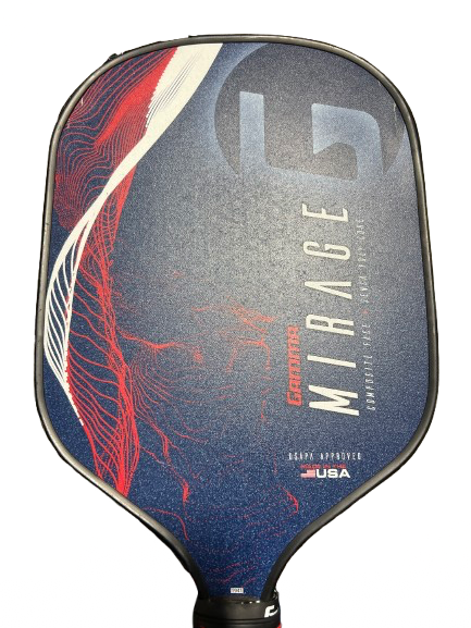 Vist Large View of Product Image Which is Used Gamma Sports GAMMA MIRAGE COMPOSITE FACE Pickleball Racquet Navy Blue