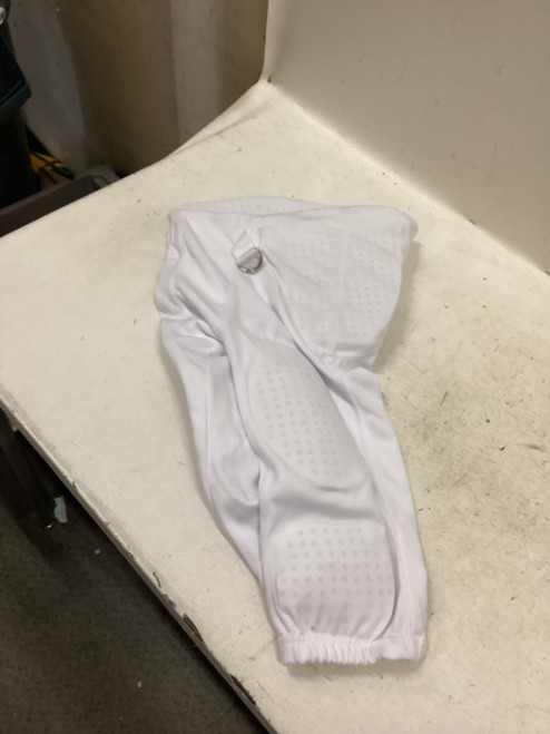 Vist Large View of Product Image Which is Used Champro Youth FB Integrated Pants White MD