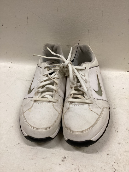 Vist Large View of Product Image Which is Used Nike Jr Golf Shoes White Junior 05