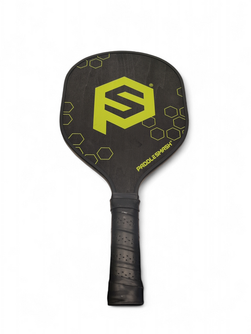 Vist Large View of Product Image Which is Used PADDLE SMASH Pickleball Racquet Black
