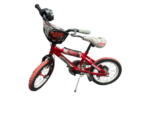 Vist Large View of Product Image Which is Used Dynacraft HOT WHEELS BMX Bike Boys Red 14"