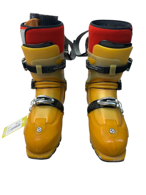Vist Large View of Product Image Which is Used Scarpa MATRIX Mens DH Ski Boot Orange 290 MP - M11 - W12