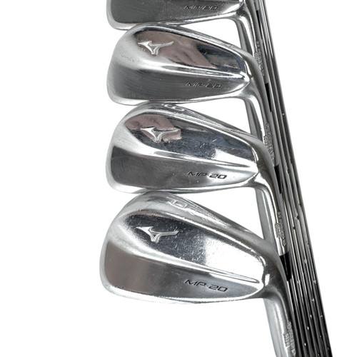 Vist Large View of Product Image Which is Used Mizuno MP-20 Men's RH Iron Set 4I-PW Extra Stiff Flex Steel Shaft