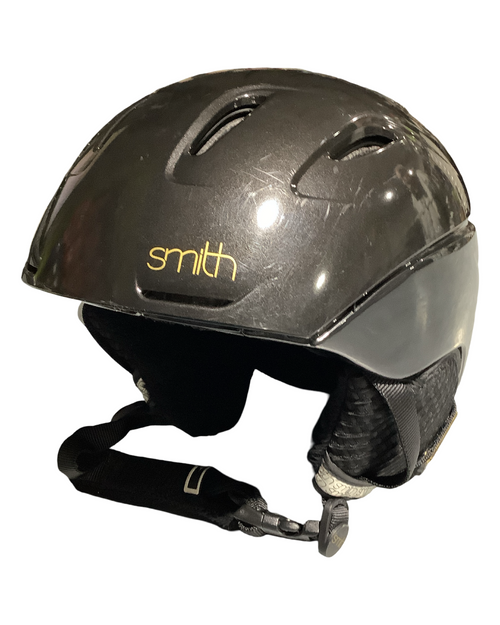 Vist Large View of Product Image Which is Used Smith Snowsport Helmet Youth Black SM
