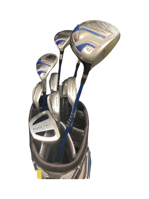 Vist Large View of Product Image Which is Used Adams Golf TIGHT LIES Mens Package Set RH Royal Blue 12 Piece