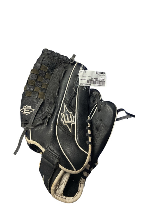 Vist Large View of Product Image Which is Used Easton EFLEX 11 BB/SB Glove RH Throw Black 11"