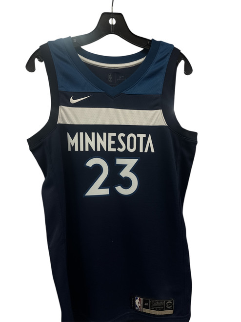Vist Large View of Product Image Which is Used Nike Basketball Adult Top Navy Blue SM
