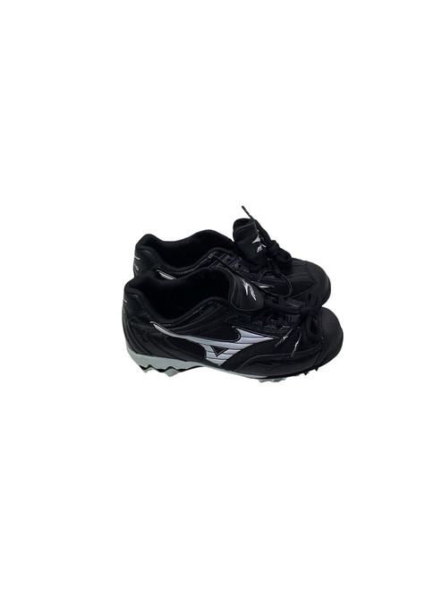 Vist Large View of Product Image Which is Used Mizuno WMSN 9-SPIKE WATLEY SUPER-LITE SS BB/SB Cleats Black Senior 5
